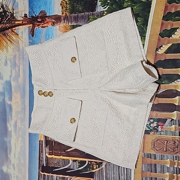 Sister‎ Jane Unique Lace Design Shorts Size 6 - Picture 1 of 5
